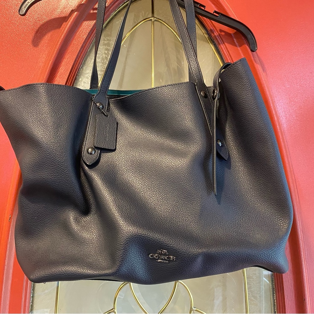 Coach leather Market Tote